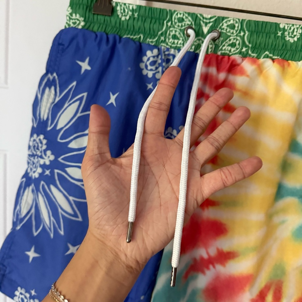 Supervsn Multicolor Patchwork Paisley Bandana Flo… - image 3